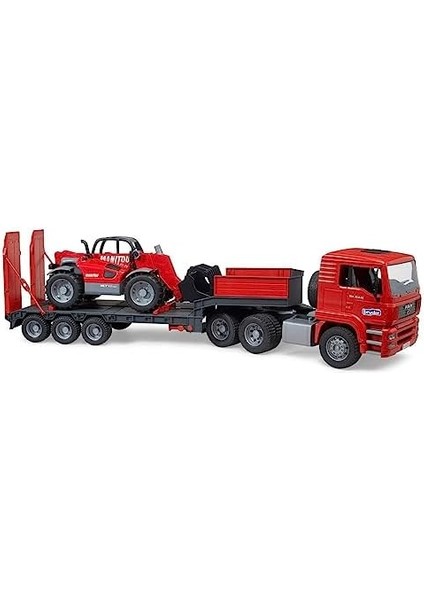 Man Tga Z Naczepą I Ładowarką fiyatları