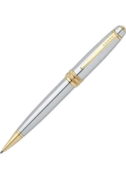 Bailey Medalist Tükenmez (Döndürme Mekanizması, Yazı Rengi Siyah, Çizgi Kalınlığı M, Birinci Sınıf Hediye Kutusu Dahil) Krom/ Kaplama