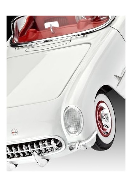 Model Set 67718 '53 Chevrolet® Corvette® Roadster 1:24 Ölçekli Yapısız/ Plastik Model Kiti Contacta Profesyonel Tutkal, Fırçası ve Renkli fiyatları