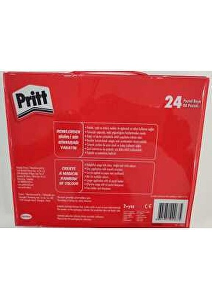 Pastel Boya Seti 24 Renk Çocuklar İçin Eğlenceli ve Yaratıcı Aktiviteler İçin fırsatları