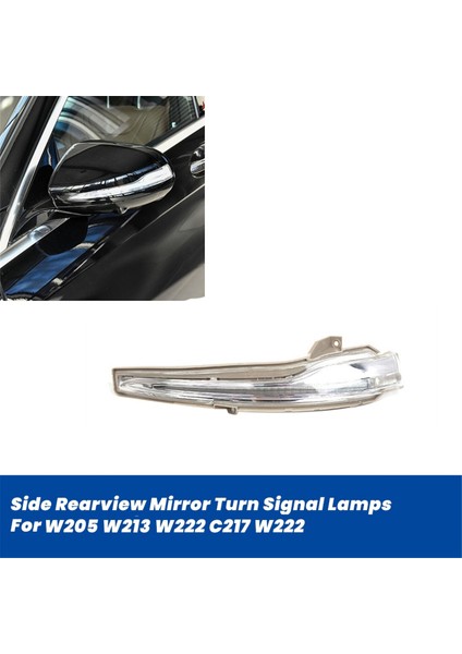 Yan Ayna Göstergesi Mercedes Için Sinyal Lambaları Benz W205 W213 W222 C217 W222 Dikiz Ayna Işığı A099067301 L (Yurt Dışından) fiyatları