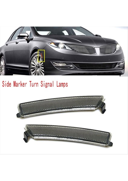 1 Çift Ön Tampon Reflektör Yan Işaretleme Işıkları Lincoln Mkz Için Sinyal Lambalarını Çevirin 2013-2016 (Yurt Dışından) fiyatları