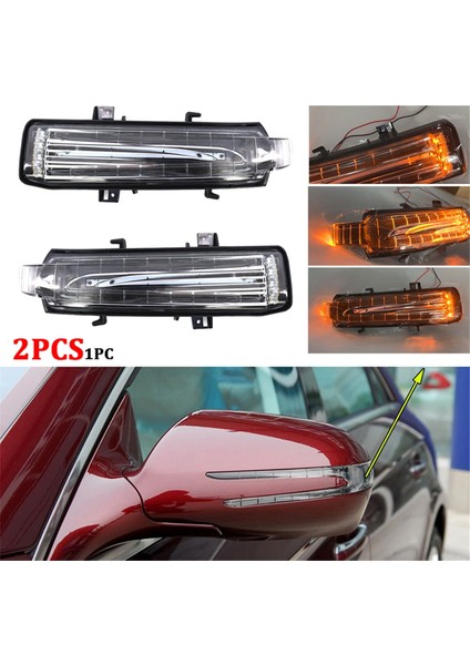 Dinamik Dönüş Sinyal Lambası Işık Dikizli Ayna Gösterge Işığı Mercedes Benz E-Coupe W207/C207 Cls Clc Sl Slk Sınıfı (Yurt Dışından) modelleri