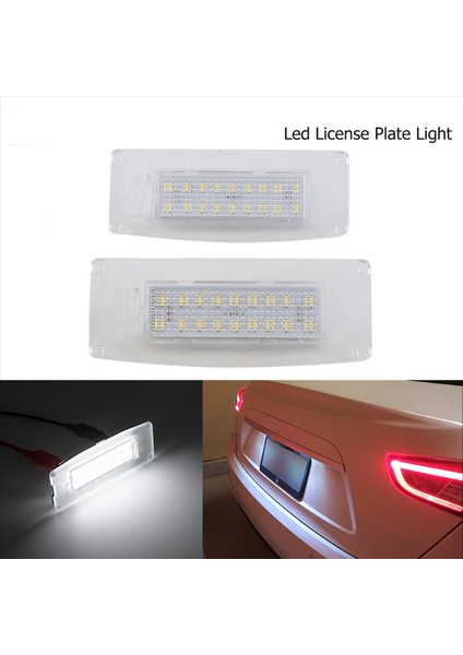 Maserati Ghibli Iıı M157 2014-2020 673001401 Için 2x LED Plaka Işık Etiketi Lambası (Yurt Dışından) fiyatları