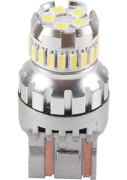 Araba T20 7440 W21W LED Canbus Ters Işıkları W21/5W 7443 LED Ampul Fren Sinyal Işıkları 6500K Süper Parlak Kuyruk Lambası (Yurt Dışından)