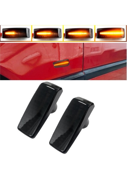 Araba LED Göz Kırpma Göstergesi Dönüş Sinyali Mercedes-Benz W202 W140 W124 1248200421 35263155 PZ619-2LY (Yurt Dışından) fırsatları