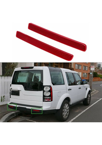 Araba Otomatik Kırmızı Lens Arka Fren Arka Tampon Işık Köşesi Reflektör Land Rover Discovery Için Arka Maddi Marka 3 4 Range Rover Sport (Yurt Dışından) fiyatları