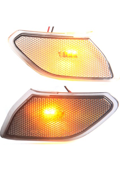 Füme Siyah LED Yan Işaretçi Işık Dönüş Sinyal Lambası Yuvarlak Kaş Yan Lambası Jeep Wrangler Jl 2018+ (Yurt Dışından)