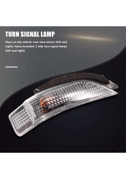 Yan Ayna Göstergesi Turn Sinyal Işık Lambası Toyota Için Uyum Camry Avalon Corolla Prius C 81730-02140 (Yurt Dışından) fiyatları