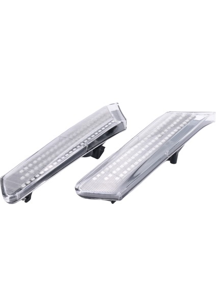 Araba Dinamik LED Amber Yan Işaretçi Işık Dönüş Sinyal Lambaları 997631033, 997631034 Porsche Için Temiz Lens 911 997 987 05-12 (Yurt Dışından) modelleri