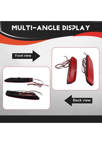 Araba Arka Reflektör Işık Tampon Arka Lamba Sis Mitsubishi Delicr Mini Kırmızı Için Işık (Yurt Dışından) modelleri