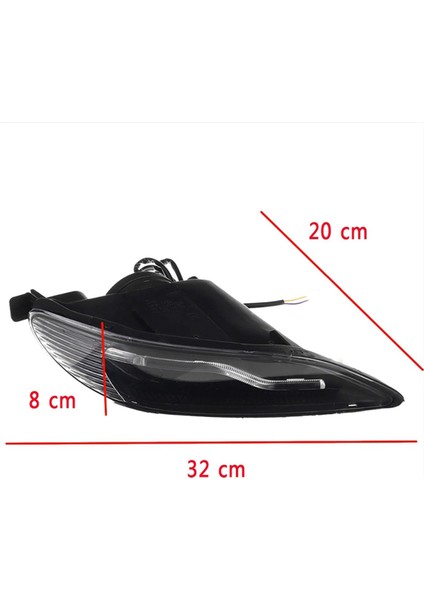 1paır Ön Sis Far Montaj Toyota Corolla Için Gündüz Koşu Işıkları 2001-2008 Camry 2002-2004 (Yurt Dışından) indirimleri