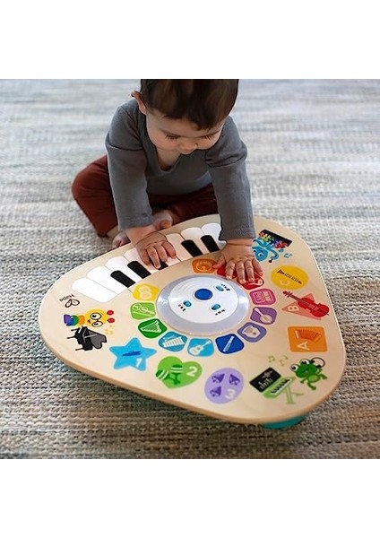 Zeki Ayarlama Masası Sihirli Dokunuş Elektronik Ahşap Aktivite Yürümeye Başlayan Oyuncak, 6 Aylık ve Üzeri fiyatları