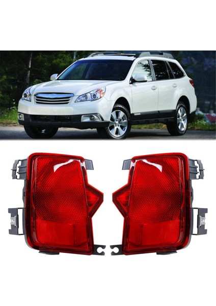 Otomotiv Arka Tampon Dekoratif Işıklar Subaru Outback Için Arka Tampon Reflektörü 2009-2014 84591-3J130 84551-AJ020 (Yurt Dışından) modelleri