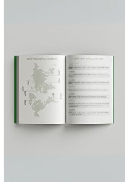 Fezâ Mavi Ajanda 1 Adet Ramazan Ayı Planlaması için Tarihsiz Tasarım