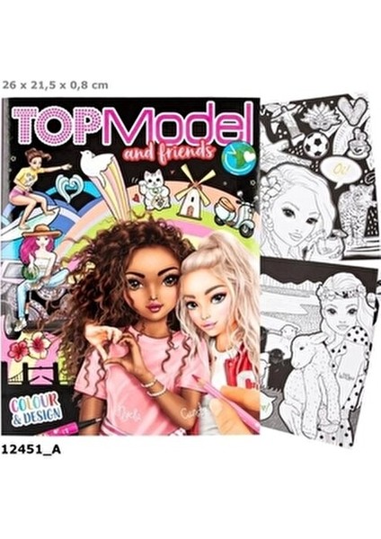 Colour & Design Book 6-9 Yaş İçin Renkli Eğitim Ürünü 20 Sayfa fiyatları