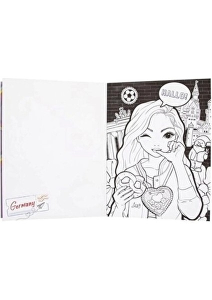 Colour & Design Book 6-9 Yaş İçin Renkli Eğitim Ürünü 20 Sayfa indirimleri