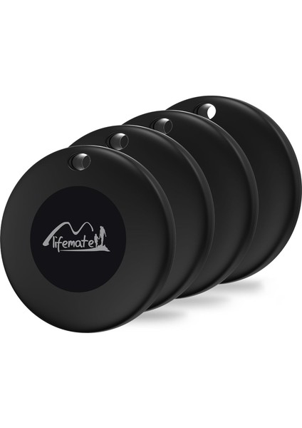 Lifetag Smart Tag Lisanslı Akıllı Takip Cihazı - Siyah- 4'lü Paket (Sadece ile Uyumludur)