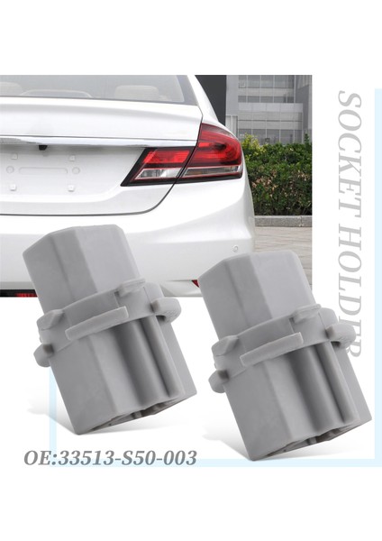 2pc Araç Arka Kuyruk Işık Lamba Soketi Tutucu 33513-S50-003 Honda Acura Talilli Loving Socket (Yurt Dışından) indirimleri