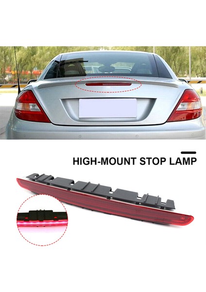 Benz Slk Sınıfı W171 R171 Amg 2004-2011 Için 3. Arka Merkez Fren Işık Kuyruk Lambası (Yurt Dışından) fırsatları