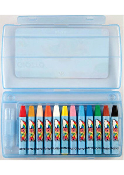 12 Renk Pastel Boya Seti Plastik Kutu ile Kolay Taşıma 12 Parça fiyatları