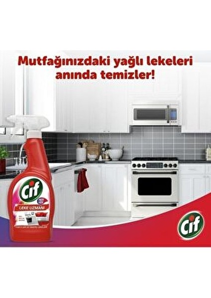 Leke Uzmanı Çok Amaçlı Temizleme Spreyi 750 ml Kırmızı Renk Yüzeyler İçin indirimleri
