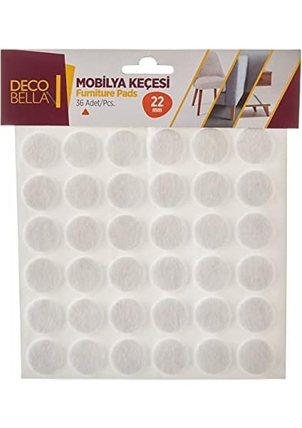 22 mm Yuvarlak Keçe fiyatları