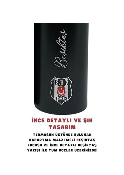 500ML Lisanslı Çift Katlı Paslanmaz Çelik Termos 8 Saat Soğuk Hediye Kutulu Siyah fiyatları