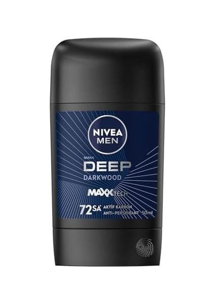 Nıvea Men Erkek Stick Deodorant Deep Dimension 50 Ml,72 Saat Ter ve Ter Kokusuna Karşı Anti Perspirant Koruma,aktif Karbon fiyatları