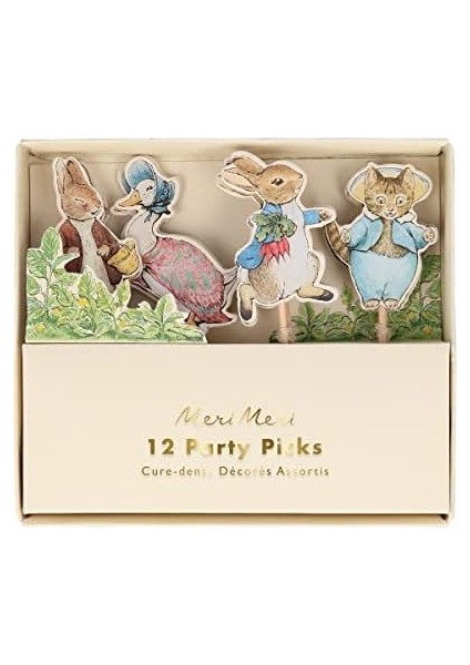Peter Rabbit & Parti Çubukları (12'li) fiyatları