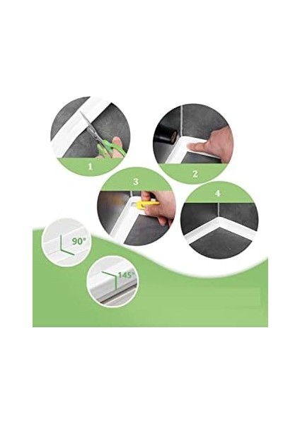 Sızdırmazlık Bandı Lavabo Mutfak Lavabo Küvet Duş Teknesi Su Geçirmez Kenar (320 Cm) fiyatları