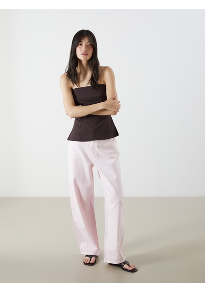 Yeni Sezon Baggy Fit Kadın Jean Pantolon