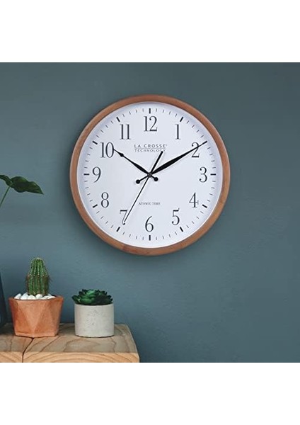 Technology 404-50447-INT 32,5 cm Atomik Ceviz Analog Duvar Saati fiyatları