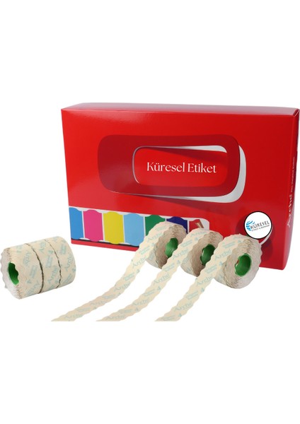 | Meto Etiket | Açık Pembe | 42 Rulo | 42X1500 | A1 | Ürün Etiketi | Etiketi