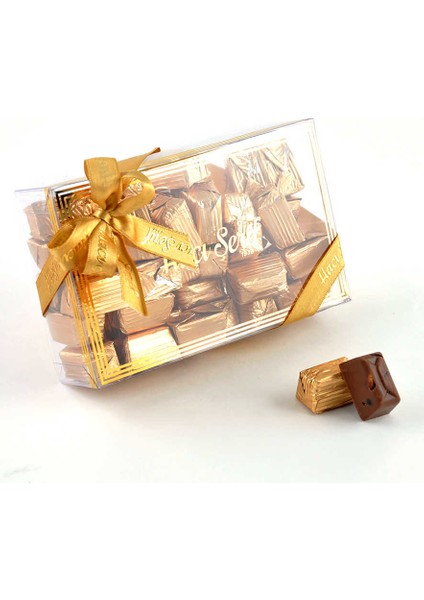 Antep Fıstıklı Zarf Çikolata 450g Asetat Kutu