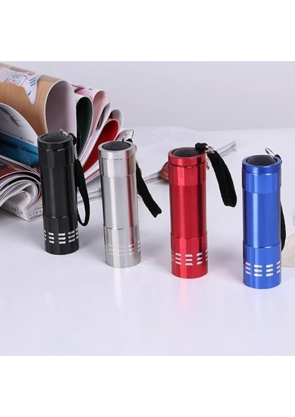 3 Adet Pilli Metal Mini 9 Ledli Acil Enerji Krizi Deprem Çantası Kamp modelleri