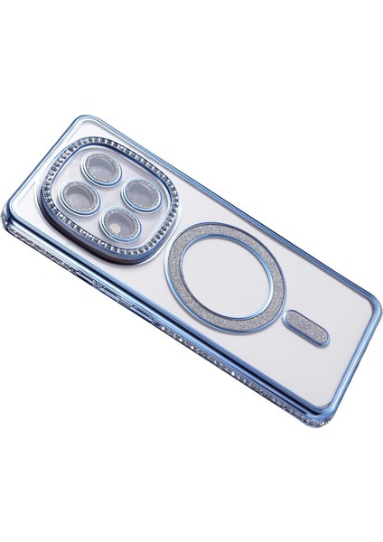 Xiaomi Redmi Note 14 Pro 5g Joke Simli Magneticsafe Kılıf - Mavi fırsatları