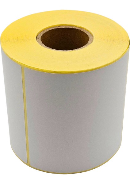 100x100mm Termal Etiket | 1 Rulo | 500 Sarım | Ribonsuz | Kargo, Lojistik, E-ticaret | Yapışkanlı