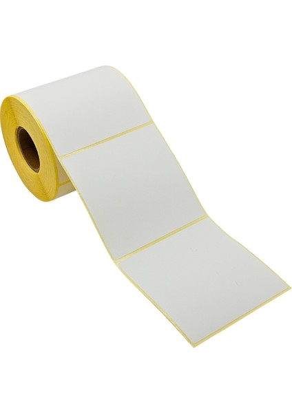 100x100mm Termal Etiket | 1 Rulo | 500 Sarım | Ribonsuz | Kargo, Lojistik, E-ticaret | Yapışkanlı