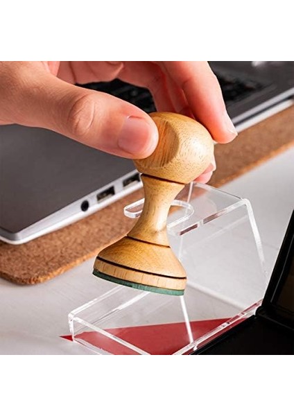 Inspire Ahşap Kaşe Seti - Ilham Mesajlı Kitap Mührü Kaşesi modelleri