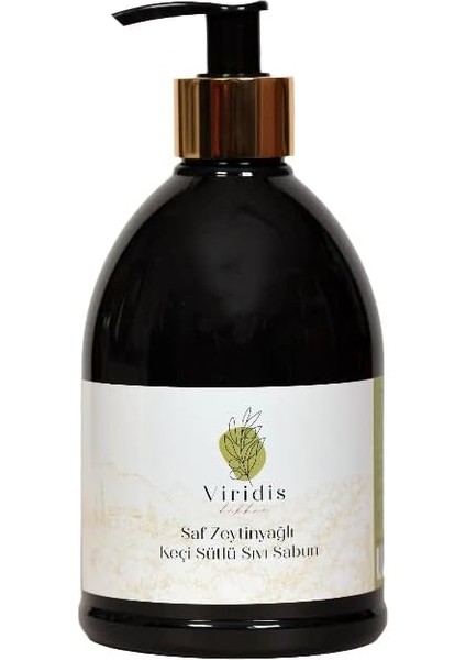 Saf Zeytinyağlı Keçi Sütlü Sıvı Sabun