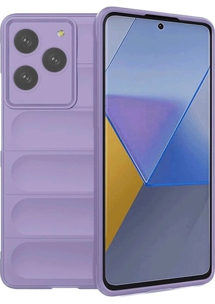 General Mobile Era 50 Kılıf Optimum Silikon - Lila