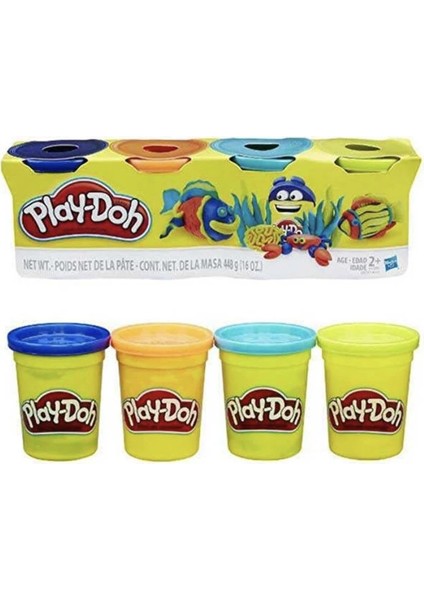 4'lü Çocuk Oyun Hamuru