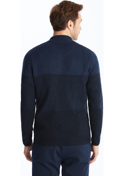 Yeni Sezon Dik Yaka Uzun Kollu Erkek Triko Kazak indirimleri