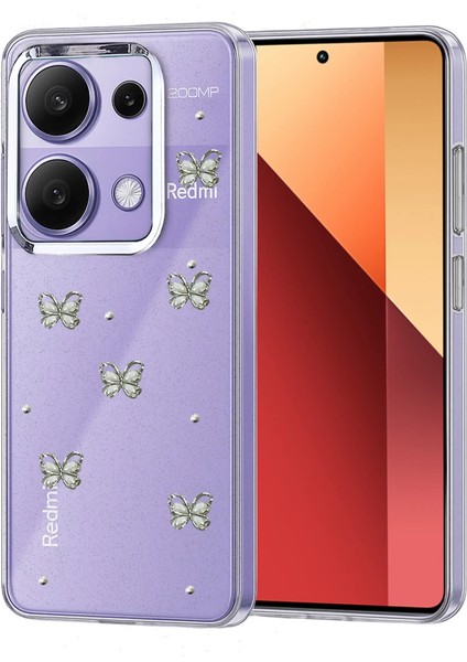 Xiaomi Redmi Note 13 Pro 4g Fiyonk Desenli Kapak - Desen 9