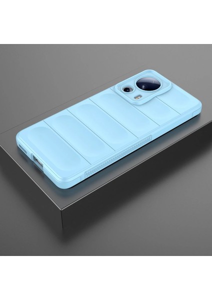 Xiaomi Mi 13 Lite Kılıf Optimum Silikon - Sky Blue modelleri