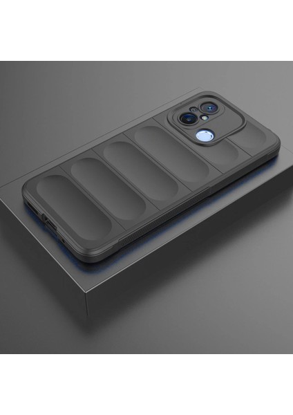 Xiaomi Redmi 12C Kılıf Optimum Silikon - Siyah modelleri