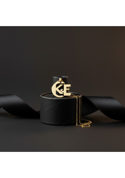 14 Ayar Altın Kolye Ucu E&k GM11207 0.5 gr modelleri