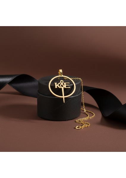 8 Ayar Altın Kolye Ucu E&k GM11209 1 gr modelleri