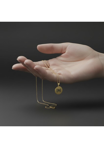 8 Ayar Altın Kolye Ucu E&ı GM11189 0.5 gr fiyatları